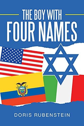 Book cover for The Boy With Four Names by Rubenstein, Doris