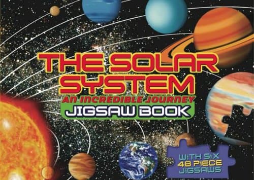 Book cover for Solar System Jigsaw Book by the-five-mile-press