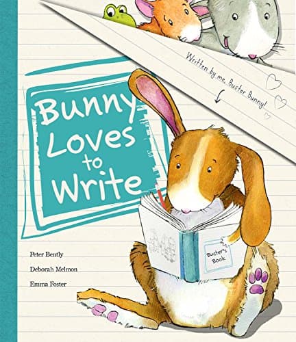 Book cover for Bunny Loves to Write (Picture Book) by Parragon