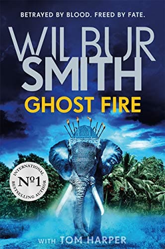 Book cover for Ghost Fire by Smith, Wilbur