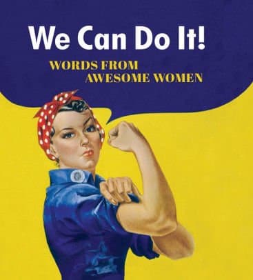 Book cover for We Can Do It, Words from Awesome Women by Summersdale