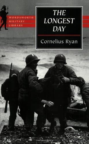 Book cover for The Longest Day June 6, 1944 by Ryan, Cornelius