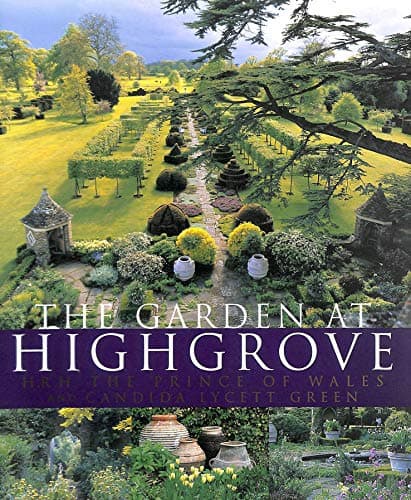 Book cover for The Garden at Highgrove by Prince Charles