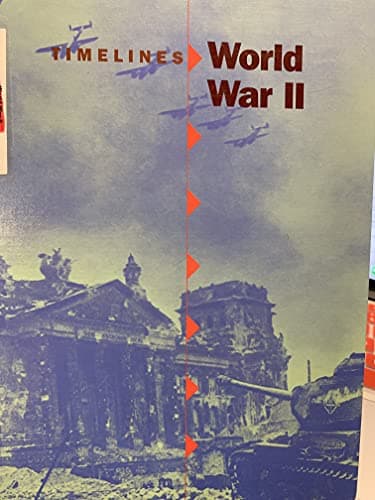 Book cover for World War II (Timelines) by Harris, Nathaniel
