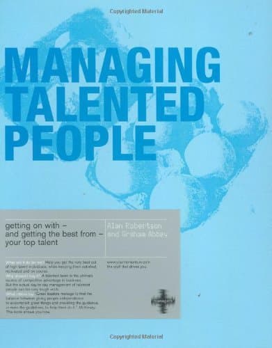 Book cover for Managing Talented People by Robertson, Alan