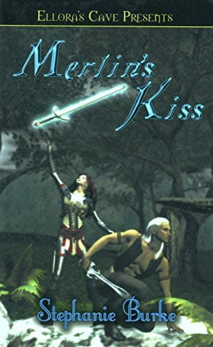 Book cover for Merlin's Kiss by Burke, Stephanie