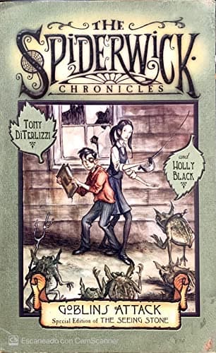 Book cover for The Spiderwick Chronicles: Goblins Attack Special Edition Of The Seeing Stone Volume One With Exclusive Lost Chapter by Diterlizi, Tony and Holly Black.