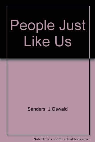 Book cover for People Just Like Us by J. Oswald Sanders