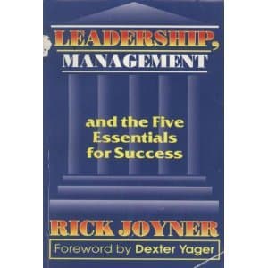 Book cover for Leadership, Management and the Five Essentials for Success by Joyner, Rick
