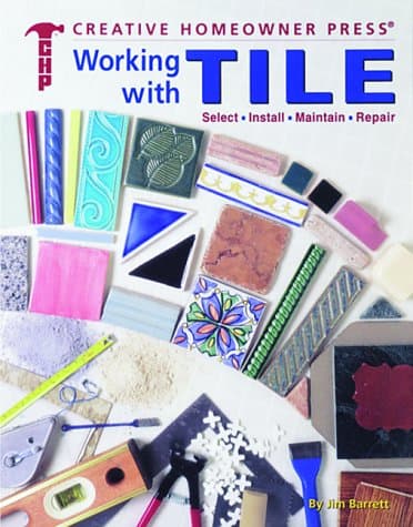 Book cover for Working With Tile by Barrett, James