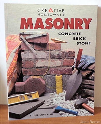 Book cover for Masonry: Concrete, Brick, Stone by Beall, Christine
