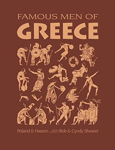 Book cover for Famous Men of Greece by Haaren, John H