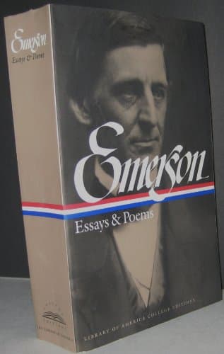 Book cover for Ralph Waldo Emerson : Essays & Poems (Library of America College Editions) by Emerson, Ralph Waldo