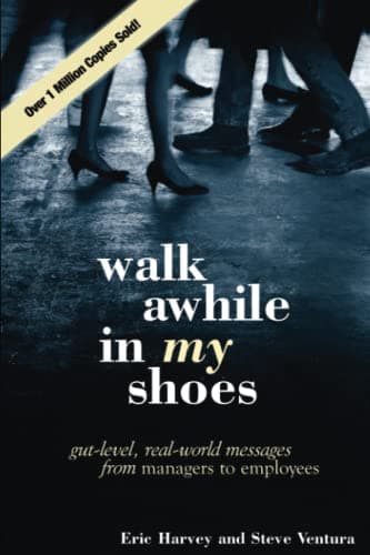 Book cover for Walk Awhile In MY Shoes by Eric Harvey