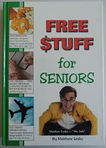 Book cover for Free Stuff for Seniors by Matthew Lesko