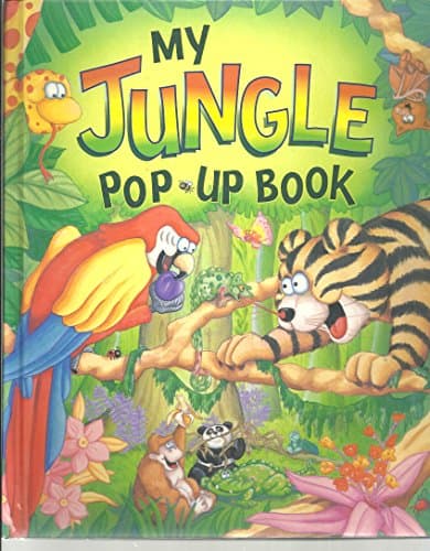 Book cover for My jungle pop-up book by Davies, Gill