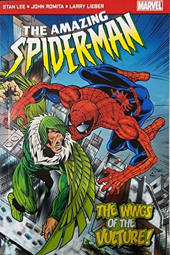 Book cover for Amazing Spider-Man: The Wings of The Vulture (Pocketbook): The Wings of the Vulture (Amazing Spiderman) by Unknown