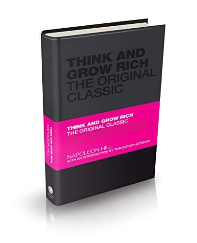 Book cover for Think and Grow Rich: The Original Classic by Hill, Napoleon