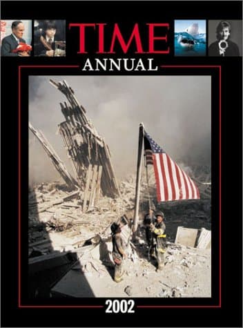 Book cover for Time Annual 2002: A Year to Remember by Time Magazine