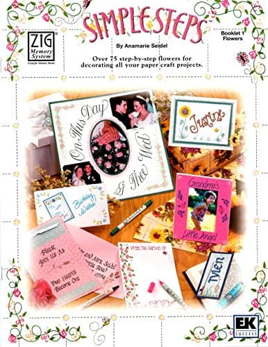 Book cover for Simple Steps Booklet 1 Flowers by Seidel, Anamarie