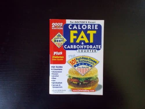 Book cover for The Doctors Pocket Calorie, Fat & Carbohydrate Counter: 2002 Edition, Plus 101 Fast Food Chains and Restaurants by Allan Borushek