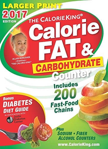 Book cover for The CalorieKing Calorie, Fat & Carbohydrate Counter 2017 by Borushek, Allan