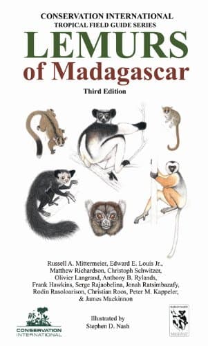Book cover for Lemurs of Madagascar, 3rd Edition by Russell A. Mittermeier