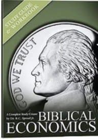 Book cover for Biblical Economics Study Guide by Dr. R.C. Sproul Jr.