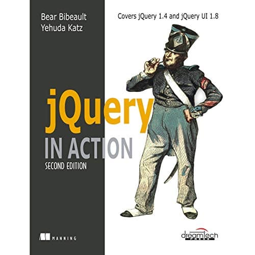 Book cover for jQuery in Action, Second Edition by Bibeault, Bear