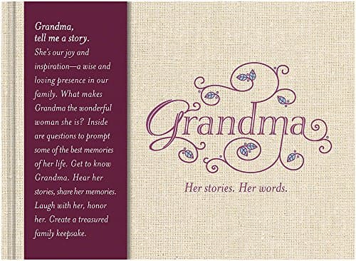 Book cover for Grandma: Her Stories. Her Words by Dan Zadra