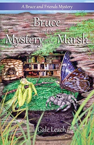 Book cover for Bruce and the Mystery in the Marsh (The Adventures of Bruce and Friends) by Leach, Gale