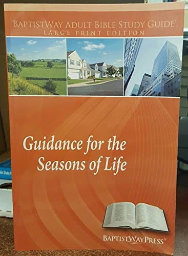 Book cover for Guidance for the Seasons of Life (Large Print Edition) by Bob Duncan