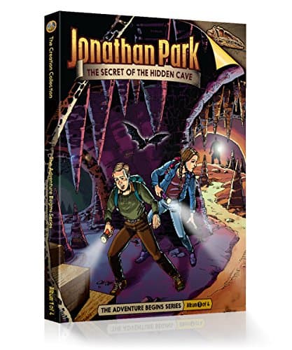 Book cover for Jonathan Park The Adventure Begins #1: The Secret of the Hidden Cave by Jonathan Park