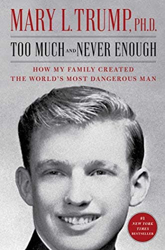 Book cover for Too Much and Never Enough: How My Family Created the World's Most Dangerous Man by Trump Ph.D., Mary L.