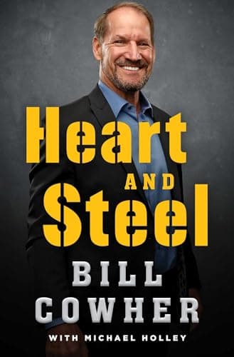 Book cover for Heart and Steel by Cowher, Bill