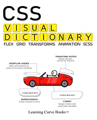 Book cover for CSS Visual Dictionary by Sidelnikov, Greg