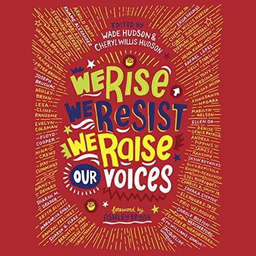 Book cover for We Rise, We Resist, We Raise Our Voices by Unknown