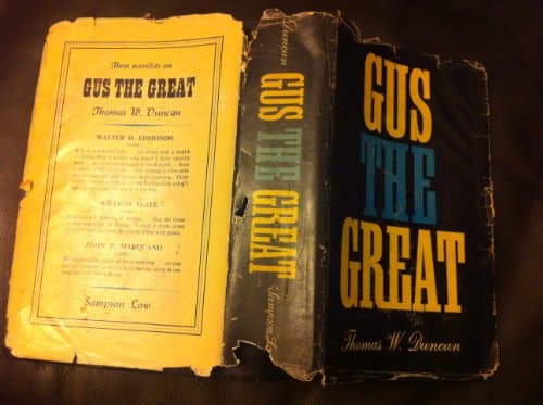 Book cover for Gus The Great by Duncan, Thomas W.