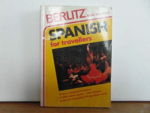 Book cover for Spanish for travellers by Berlitz Guides