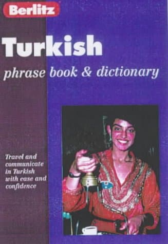Book cover for Berlitz Turkish Phrase Book & Dictionary by Berlitz Guides