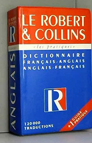 Book cover for Le Robert & Collins: Dictionnaire Français-Anglais/Anglais-Français (French and English Edition) by Collectif