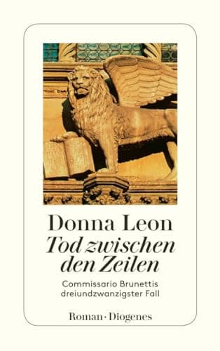 Book cover for Tod zwischen den Zeilen: Commissario Brunettis dreiundzwanzigster Fall by Leon, Donna