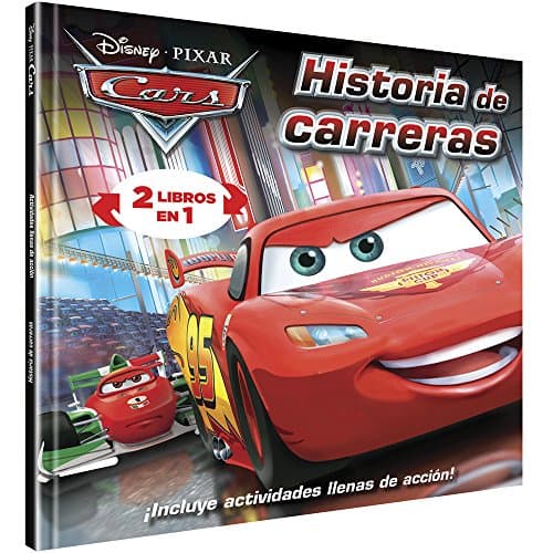 Book cover for Disney Pixar cars Historias de Carreras by Varios