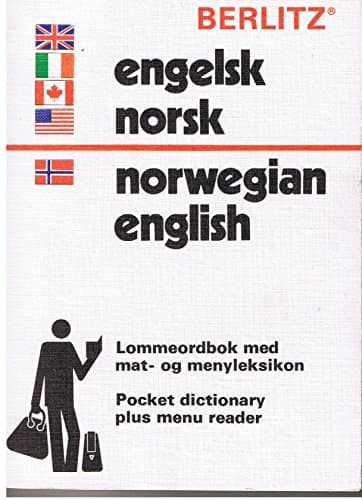 Book cover for Berlitz Norwegian English Dictionary by Anon