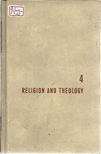 Book cover for Religion and Theology, By Mortimer J. Adler and Seymour Cain. 4 by adler, mortimer