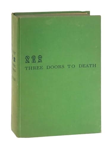 Book cover for THREE DOORS TO DEATH. A Nero Wolfe Threesome. by STOUT, Rex.