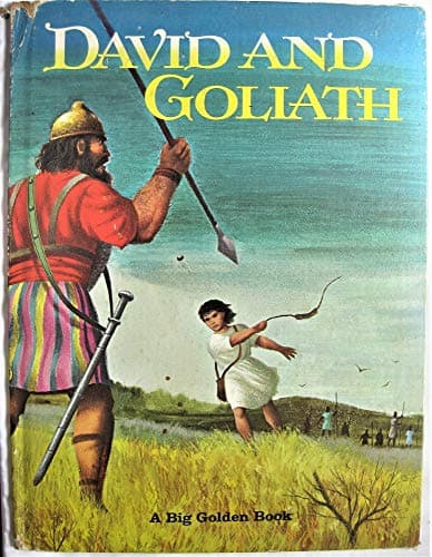 Book cover for David and Goliath (A Big golden book) by Hazen, Barbara Shook