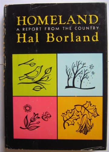 Book cover for Homeland: A Report From the Country by Hal Borland