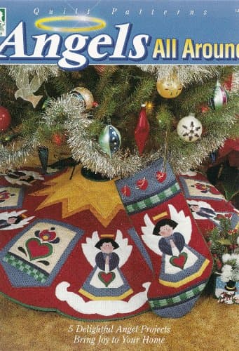 Book cover for Angels all around: Quilt patterns by Warren, Jodi