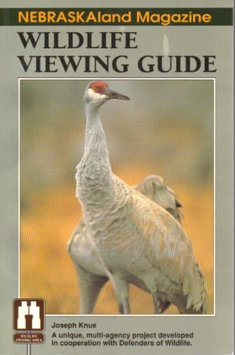 Book cover for Nebraskaland magazine wildlife viewing guide by Knue, Joseph